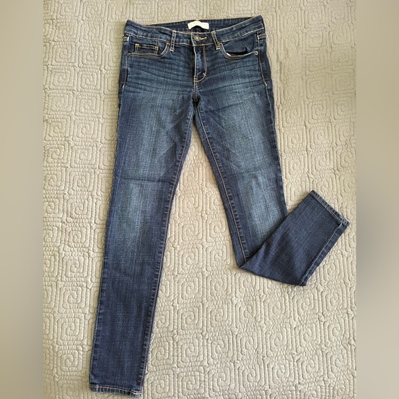 Abercrombie & Fitch Women's Dark Blue Skinny Jeans - Picture 4 of 4
